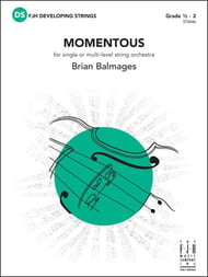 Momentous Orchestra sheet music cover Thumbnail